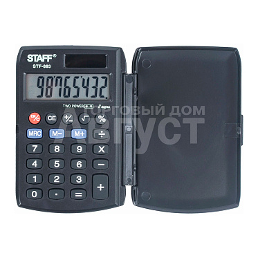 Калькулятор Staff 250196 8 разрядов, 95*62 мм