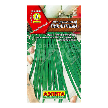 Семена АЭЛИТА лук душистый Пикантный, цп, 0,5 г