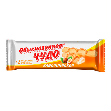 Шоколадный батончик Обыкновенное Чудо 40г Классическое Славянка
