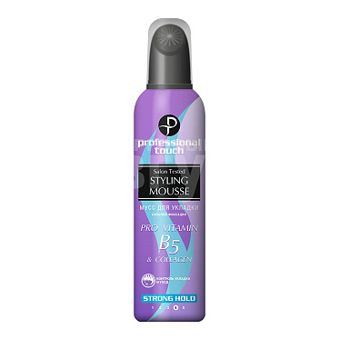 Мусс для укладки волос B5 Professional Touch Pro vitamin & Collagen, сильная фиксация, 150 мл