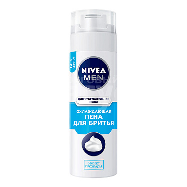 Пена для бритья Nivea Men охлаждающая, 200 мл