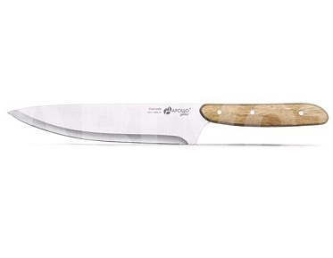 Нож Apollo Woodstok WDK-02 кухонный, деревянная ручка, 13 см