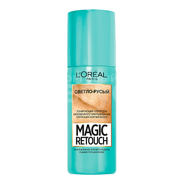 Краска для волос L'Oreal Magic Retouch для мгновенного закрашивания отросших корней тон 9, очень светло-русый