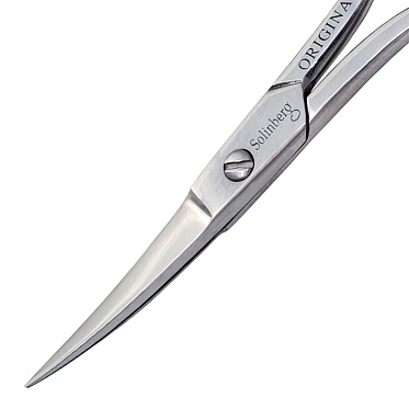 Ножницы маникюрные Solinberg 212-0051 Classic Line, ногтевые, серебристые, лезвия 30 мм, серебристые