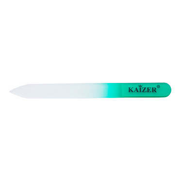 Пилочка маникюрная Kaizer 704002 стеклянная, 115 мм