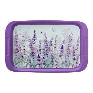 Поднос 431014400 малый Lavender 430*268*20 мм, пластик