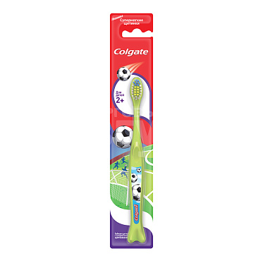 Зубная щетка детская Colgate от 2-х лет мягкая щетина