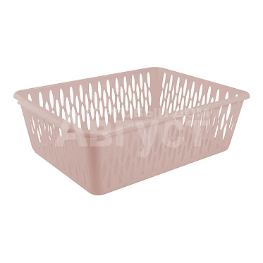Корзина для хранения Keeplex Light, L 38*27,5*12 см, пластик, бежевый топаз