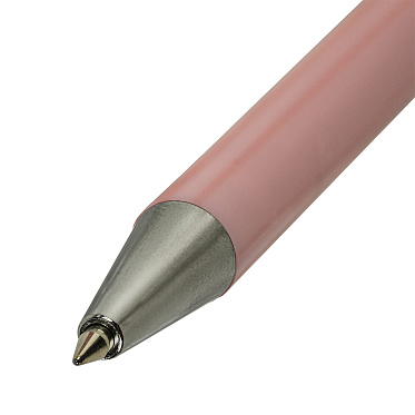 Ручка-автомат Brauberg 144220 Stripes Pastel шариковая, синий