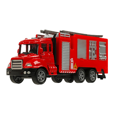 Машина 2209C0140-R Технопарк Пожарная машина, инерционная, 13 см, металл