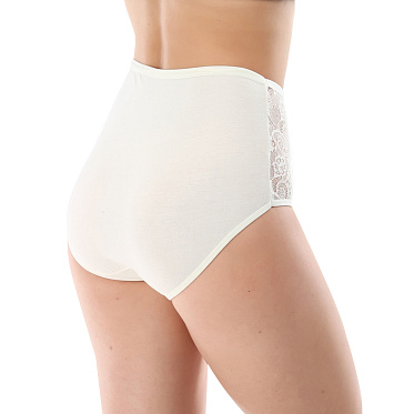 Трусы женские Bella Veza SL7001KR-6XL с высокой посадкой размер 6XL, слипы, шапмань