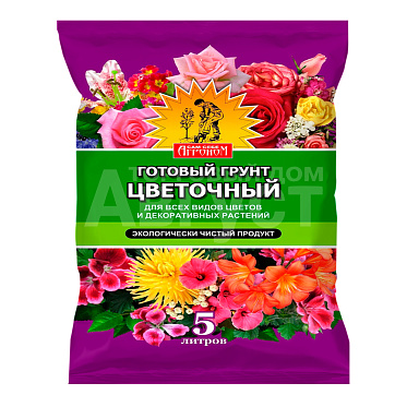 Грунт Сам себе агроном цветочный, 5 л