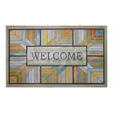 Коврик дверной 12788 Паркет 45*75 см, переработанная резина