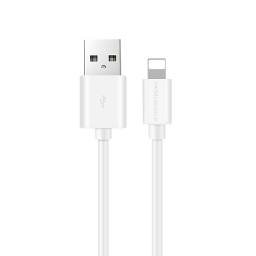 Дата-кабель для зарядки MoreChoice K13i USB для Lightning 8-pin 2.4А, белый, 1 м