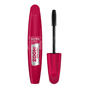 Тушь для ресниц Ruta ZOOM Dolly Eyes, черная