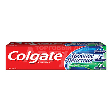 Зубная паста Colgate Triple Action, 100 мл