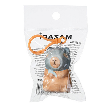 Игрушка M-20416 Брелок Капибара, 8 дизайнов 6*4 см