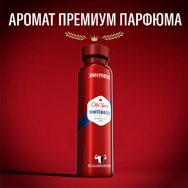 Дезодорант мужской Old Spice Whitewater, спрей, 125 мл