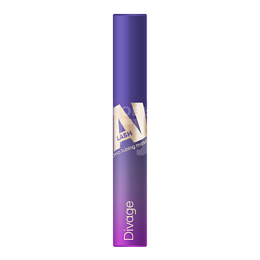 Тушь для ресниц Divage Mascara Ai Lash Термостойкая, коричневый, тон 02