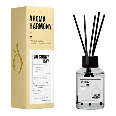 Диффузор ароматический Aroma Harmony №6 SUNNY DAY, 60 мл