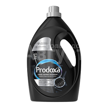 Гель для стирки PRODOXA для черного белья, бархат и бобы тонка, 2,8 л