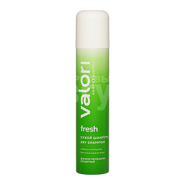 Шампунь Valori Professional сухой Fresh, для всех типов волос, бесцветный, 200 мл