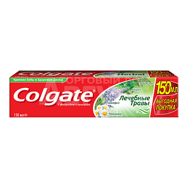 Зубная паста Colgate Лечебные травы 150мл