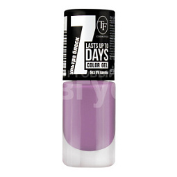 Лак для ногтей Triumf Color Gel фиолетовое драже, тон 291, 8 мл