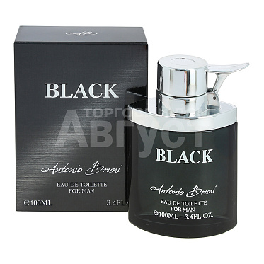 Туалетная вода Antonio Bruni Black древесный аромат, мужская, 100 мл