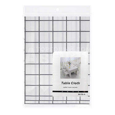 Скатерть SKS-13 Клетка 137*137 см, полиэстер, в ассортименте