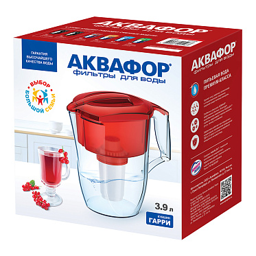 Кувшин Аквафор Гарри 3,9 л, зеленый