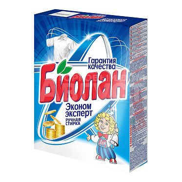 Стиральный порошок Биолан Эконом эксперт, для ручной стирки, 350 г