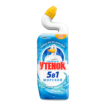 Чистящее средство Туалетный Утенок Морской, флакон, 500 мл