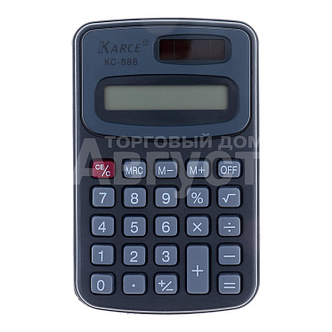 Калькулятор 649341 KC - 888, 8-разрядный, карманный, 6,5*10,5см