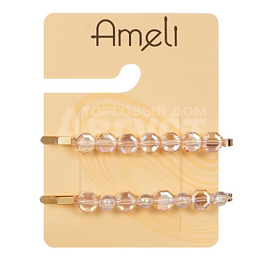 Набор для волос Ameli WAT25812-176 зажим вытянутый, 2 шт