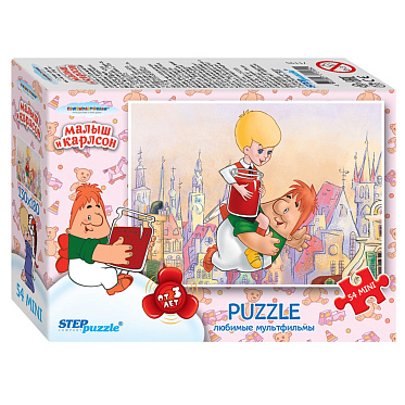 Пазл Puzzle Time 9850414 Мультгерои - 1, 54 элемента