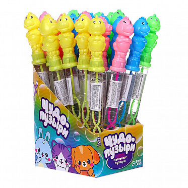 Мыльные пузыри 5220705 Funny toys Динозаврики, в ассортименте 55 мл