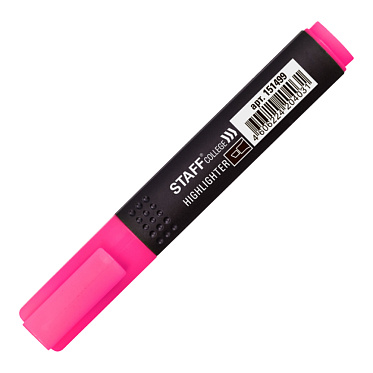 Текстовыделитель Staff 151499 College STICK HL-497 линия 1-4 мм, розовый