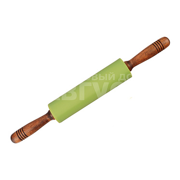 Скалка Vetta силиконовая 43*5 см, зеленый
