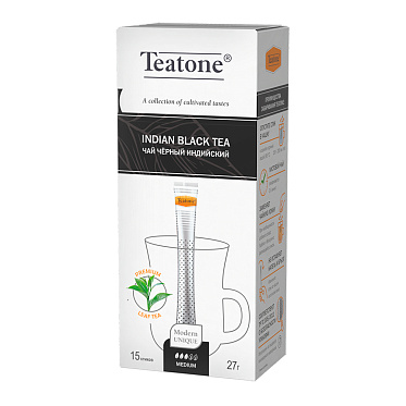 Чай черный Teatone черный, 1 пакетик, 1,8 г