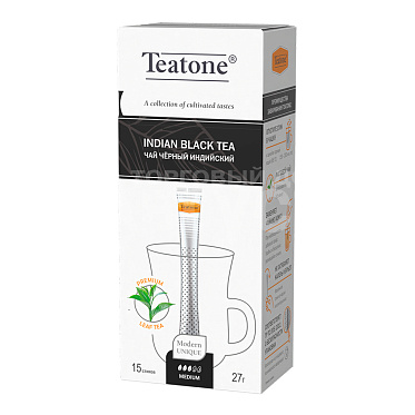 Чай черный Teatone черный, 1 пакетик, 1,8 г