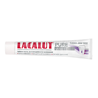 Зубная паста Lacalut Pure white, 75 мл