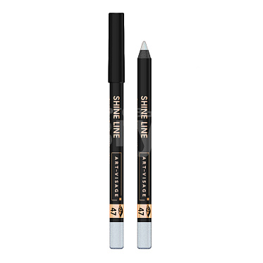 Карандаш для глаз Art-Visage Shine Line устойчивый водостойкий, голографик, тон 47