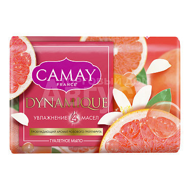 Мыло туалетное Camay Dynamique Grapefruit, 85 г