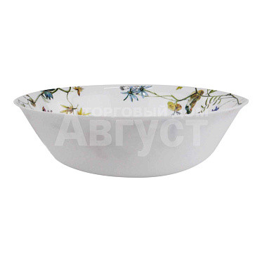 Салатник Torix 1006589 Бали NRW90T/18118 23 см, стеклокерамика, белый
