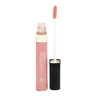 Помада для губ Triumf Crystal Shine Lipgloss жидкая, бежевая, тон 48, 25 г