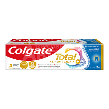 Зубная паста Colgate Total 12 Профессиональная чистка, 75 мл