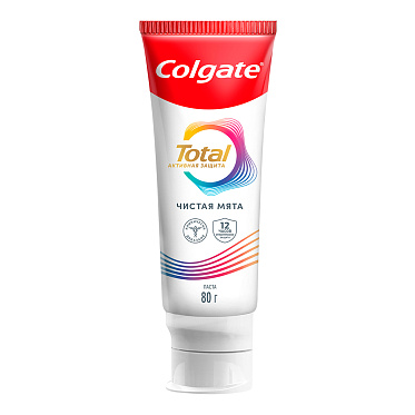 Зубная паста Colgate Total 12 Чистая мята, 80 г