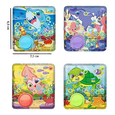 Водная игра ИВ-5628 с кольцами, 7,5х6,5см, пластик, в ассортименте