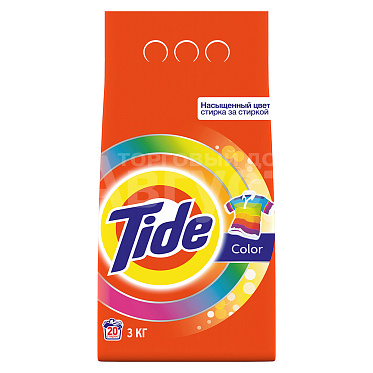 Стиральный порошок Tide Color, автомат, 3 кг